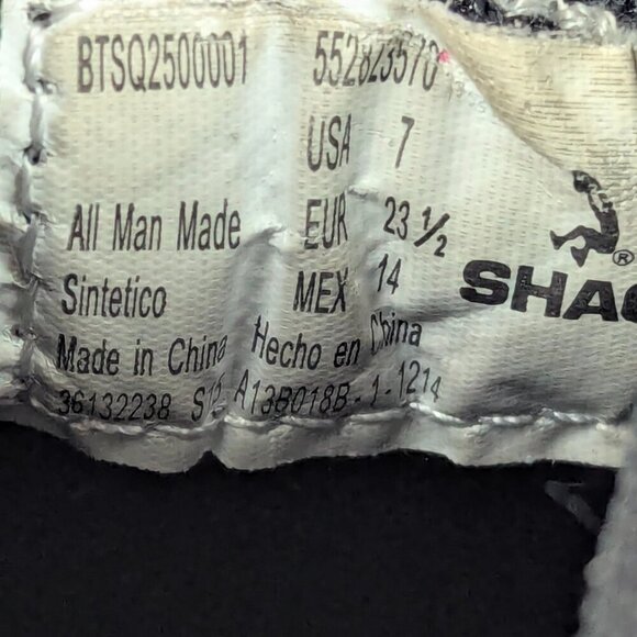 Shaq size 7 infant high-tops black in excellent condition - Picture 8 of 8